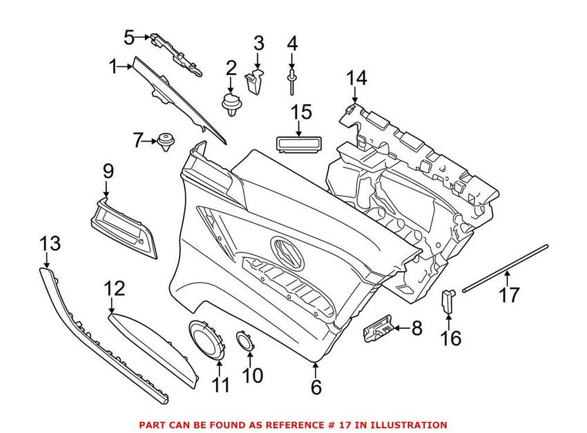 BMW Courtesy Light - Rear Driver Left 63319248667